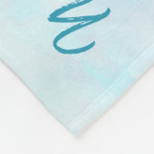 Strand-Haus-Blauwal SeeWhalecome | Name Fleecedecke (Ecke)