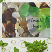 Strand-Haus-kundenspezifische Küchen-Handtücher Handtuch (Gefaltet)