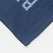 Strand-Haus ordnet Fleecedecke (Ecke)