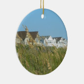 Strand-Häuser und Strandhafer Keramikornament (Rechts)
