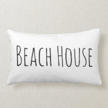 Strand-Hausthrow-Kissen - Rae Dunn inspiriert