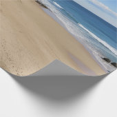 Strand, Himmel, Meer, Wasser, Urlaub, Wolken, Blau Geschenkpapier (Ecke)