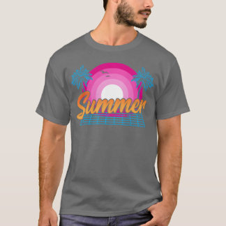 Strand Hitzewelle Warmes Wetter 80er90er Sommer So T-Shirt