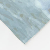 Strand-Hochzeits-kundenspezifisches Fleecedecke (Ecke)