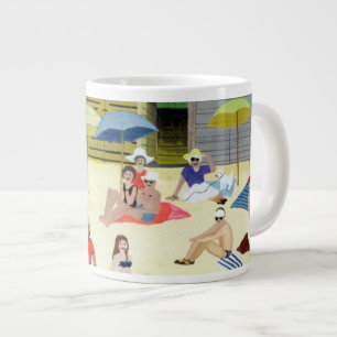 Strand-Hütten 1991 Jumbo-Tasse