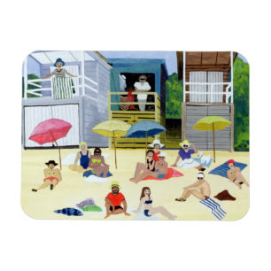 Strand-Hütten 1991 Magnet