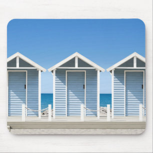 Strand-Hütten 2 Mousepad