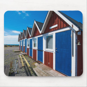 Strand-Hütten 3 Mousepad