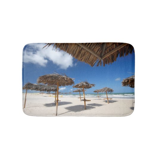 Strand-Hütten |Brazil Badematte (Vorderseite)