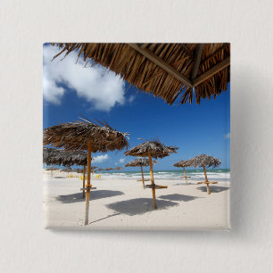 Strand-Hütten Brazil Button