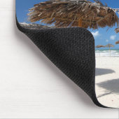Strand-Hütten |Brazil Mousepad (Ecke)