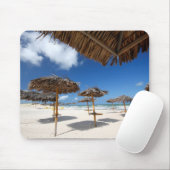 Strand-Hütten |Brazil Mousepad (Mit Mouse)