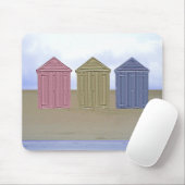 Strand-Hütten-Kunst Mousepad (Mit Mouse)