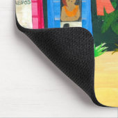 "Strand-Hütten" Mousepad (Ecke)