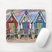 Strand-Hütten RWB Mousepad (Mit Mouse)