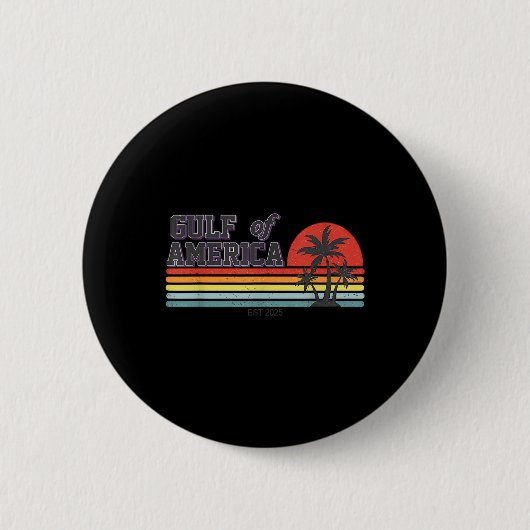 Strand im Golf von USA Est 2025 Button (Vorderseite)