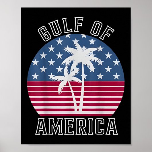 Strand im Golf von USA Est 2025 Poster (Vorne)