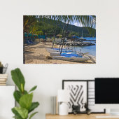 Strand im Leverick Bay Resort & Marina Poster (Heimbüro)