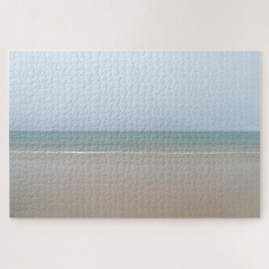 Strand im Sturm Puzzle (Horizontal)