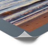Strand im Sunrise Foto Poster (Ecke)