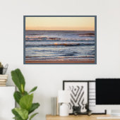 Strand im Sunrise Foto Poster (Heimbüro)