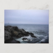 Strand in Acadia, Bar Harbour, ME Postkarte (Vorderseite)
