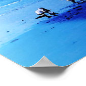 Strand in Baja Mexiko Poster (Ecke)