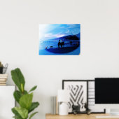 Strand in Baja Mexiko Poster (Heimbüro)
