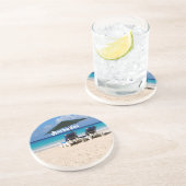 Strand in Barbados Untersetzer (Seite)