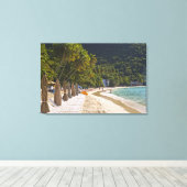 Strand in Cane Garden Bay, Insel Tortola Leinwanddruck (Insitu (Holzboden))