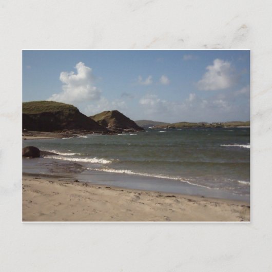 Strand in Donegal, Irland Postkarte (Vorderseite)