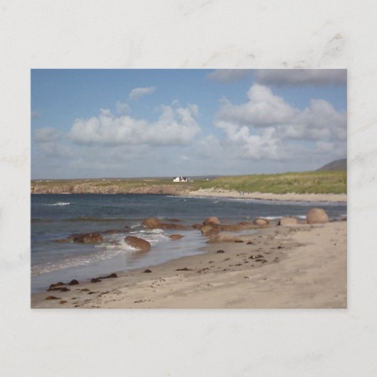 Strand in Donegal, Irland Postkarte (Vorderseite)