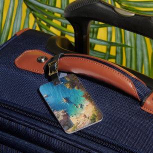 Strand in Griechenland Gepäckanhänger