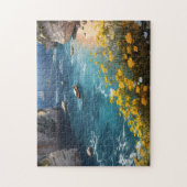 Strand in Griechenland Puzzle (Vertikal)