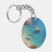 Strand in Griechenland Schlüsselanhänger (Vorderseite links)