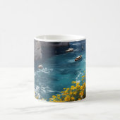 Strand in Griechenland Verwandlungstasse (Mittel)