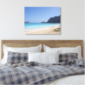 Strand in Hawaii Leinwanddruck (Insitu (Schlafzimmer))
