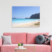 Strand in Hawaii Leinwanddruck (Insitu (Wohnzimmer))