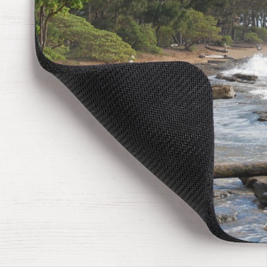 Strand in Hawaii Mousepad (Ecke)