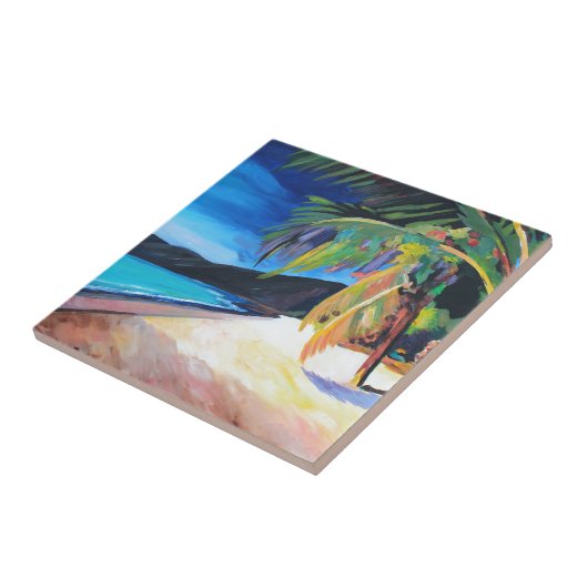 Strand in Magens den Jungferninseln Bucht-St Fliese (Seite)