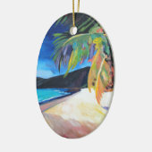 Strand in Magens den Jungferninseln Bucht-St Keramikornament (Links)