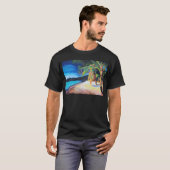 Strand in Magens den Jungferninseln Bucht-St T-Shirt (Vorne ganz)