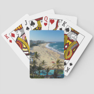 Strand in Margate, Südküste, Kwazulu-Natal Spielkarten