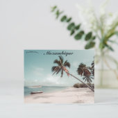 Strand in Mosambik Postcard Postkarte (Stehend Vorderseite)