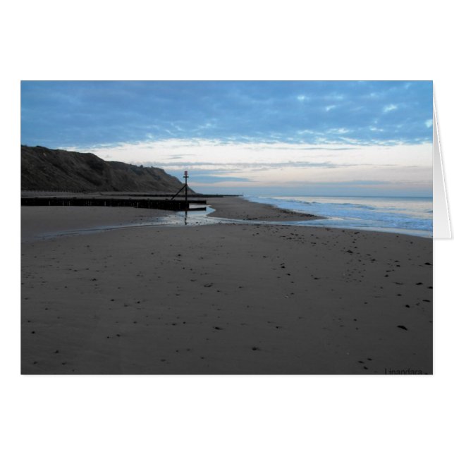 Strand in Mundesley, Norfolk von Alexandra Cook (Vorderseite (Horizontal))