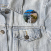 Strand in Puerto Piramides, Argentinien Button (Beispiel)