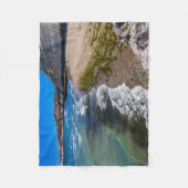 Strand in Puerto Piramides, Argentinien Fleecedecke (Vorderseite)