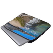 Strand in Puerto Piramides, Argentinien Laptopschutzhülle (Vorne Knopf)