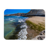 Strand in Puerto Piramides, Argentinien Magnet (Horizontal)