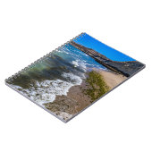 Strand in Puerto Piramides, Argentinien Notizblock (Linke Seite)